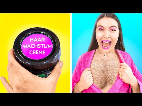 BESTE LUSTIGE STREICHE AN FREUNDEN || Verrückte Make-up & DIY-Streiche für Familie von 123 GO! GOLD