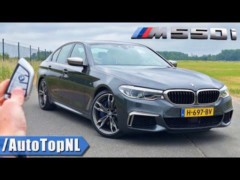 2020 BMW 5 Series M550i 530HP 4.4 V8 BiTurbo REVIEW on AUTOBAHN [NO SPEED LIMIT] by AutoTopNL