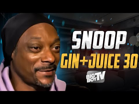 Snoop Dogg Gin & Juice 30 Years, Co-Hosting the Olympics, New Movie, Early Career | Interview
