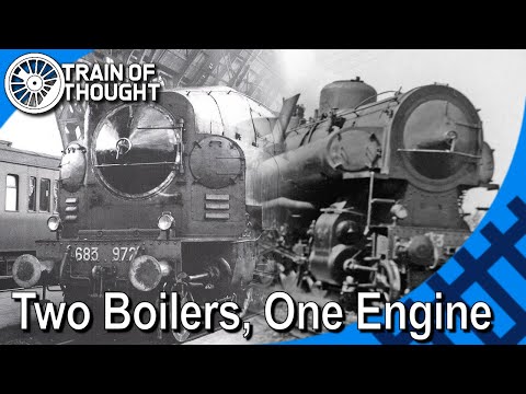 Italy's Bizarre double-boiler steam trains - "Franco-Crosti" Boilers
