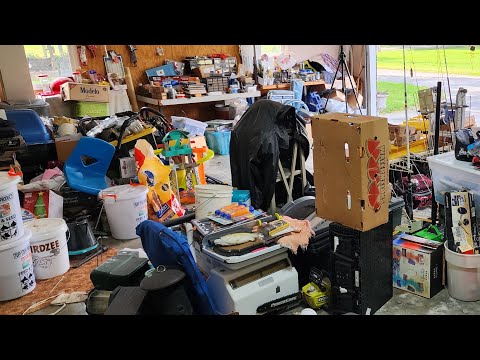 Compulsive spending made this garage UNUSABLE (until we stepped in!)