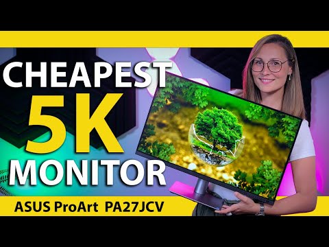 ASUS ProArt PA27JCV Review - 27", 5120x2880p (5K), IPS