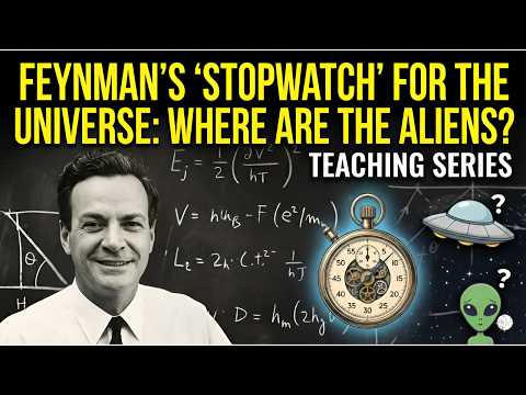 "Feynman’s "Stopwatch" for the Universe: Where are the Aliens?”