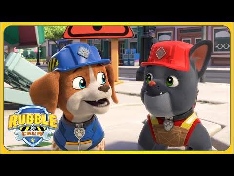 A Disaster At Work! (Compilation) | Rubble and Crew | Cartoons for Kids