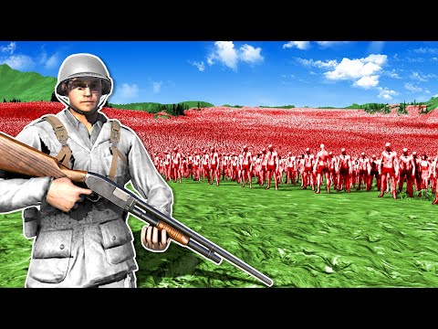 Can I Survive ONE MILLION ZOMBIES!? - UEBS 2