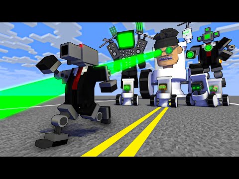 TOILET INVASION ATTACK 2 | Platabush Animation