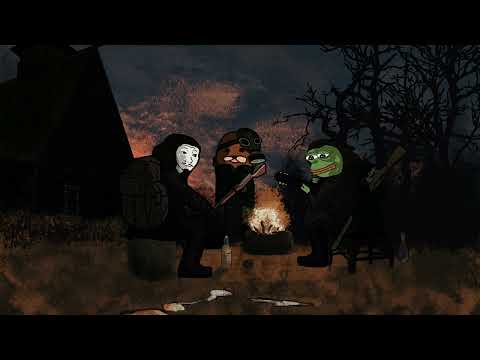 1 Hour of Campfire Guitar Tunes to Listen To in the Zone [Eastern Slavic Guitar + Campfire SFX]