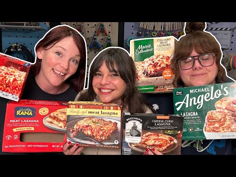 Ultimate Frozen Lasagna Taste Test!