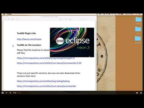 TestNG Jar file Setup