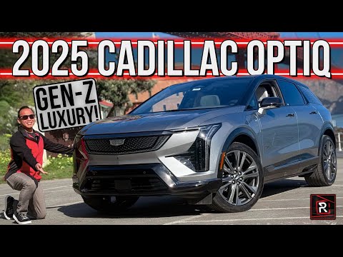 The 2025 Cadillac Optiq Is A Luxury SUV Optimized For Younger Buyers Who Love Tech