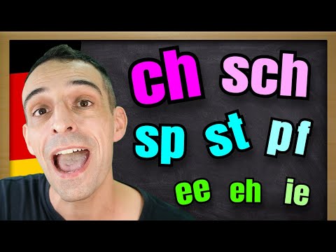 German Pronunciation for Beginners A1 | Aussprache Basics A1