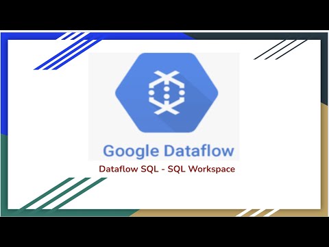 GCP - Dataflow -  Submit  jobs through SQL workspace and CLI