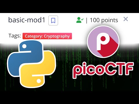 Python Scripting Modular Arithmetic - PicoCTF 2022 #02 basic-mod1