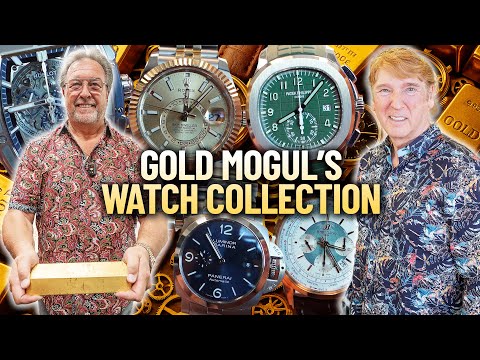 BILLION DOLLAR GOLD MOGUL'S PRIVATE WATCH COLLECTION