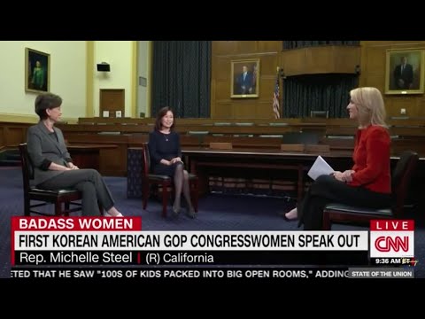 Korean American Republican Reps. Young Kim and Michelle Steel Share Their Story with CNN's Dana Bash