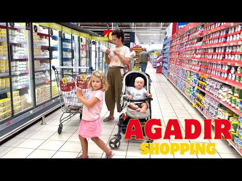 How Much We Spend for a Family of 4 in Morocco 🇲🇦 | Decathlon + Carrefour Prices 2025 