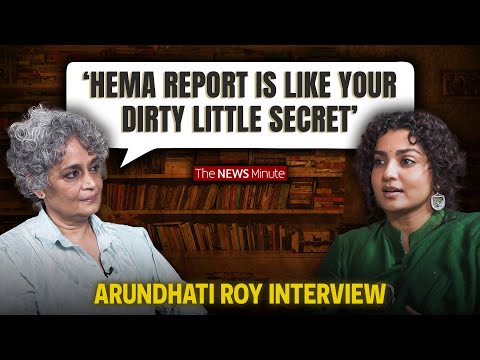 Actor Parvathy Thiruvothu in conversation with Arundhati Roy 