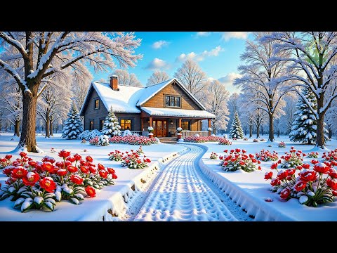(No Ads) Beautiful Winter Music ❄️ Peaceful & Relaxing Melodies to Gently Soothe the Soul
