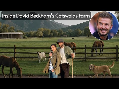Inside David Beckham’s Cotswolds Farm – A Countryside Paradise with Victoria.