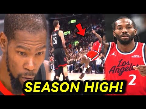 NEW MILESTONE! Natulala nalang si KD ng makaharap ang Vintage game ni Kawhi masaya pasko ni harden