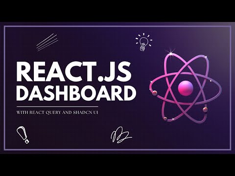 React JS Dashboard Tutorial With React Query and Shadcn UI | Hindi