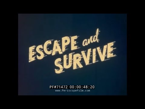 "ESCAPE AND SURVIVE"  B-58 HUSTLER SUPERSONIC BOMBER EJECTION POD DEVELOPMENT   EJECTION SEATS 71472