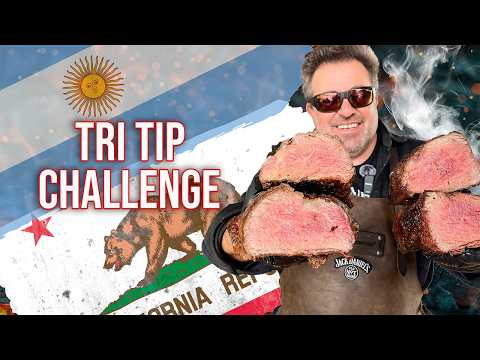TRI TIP CHALLENGE! Argentine vs. Californian. Which one is the BEST? | Al Frugoni -Open Fire Cooking