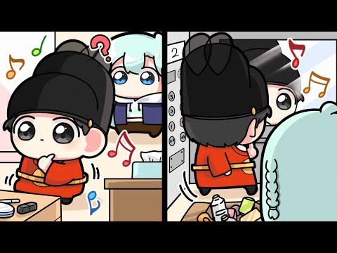 남편의 삐끼삐끼댄스