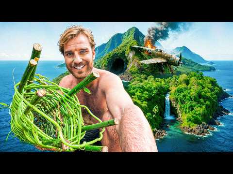 SURVIVAL CHALLENGE: Plane Crash In Forbidden Jungle 🛩️🔥