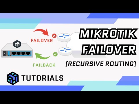 Ultimate Guide to Dual WAN Failover with MikroTik (Recursive Routing)