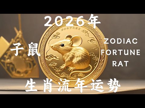【2026属鼠|流年运势】事业动荡?感情危机?财来财去?一套化解法带你守住全年好运|生肖鼠2026年运势全解析