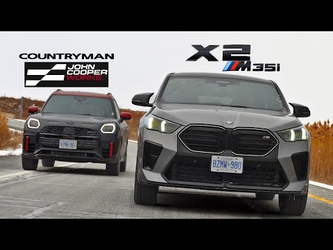 BMW Trolling Us? 2025 BMW X2 M35i vs 2025 Mini Cooper Countryman ALL4 JCW / Review.