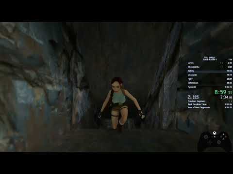 Tomb Raider I Remastered - Single Segment Glitchless Speedrun in 1:32:45