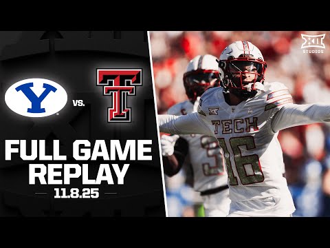 BYU vs. Texas Tech Full Game Replay (11.8.25) | 2025 Big 12 Football