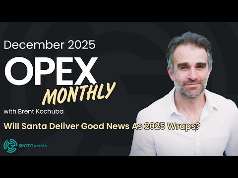 December OPEX (Options Expiration) Live with Brent Kochuba | SpotGamma