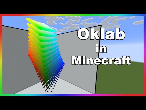 A perceptual color space in Minecraft (Oklab)