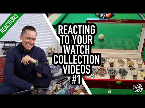 Reacting To Your Watch Collection Videos: The Omega Bond Should Have Chosen + G-Shock, Tudor & More