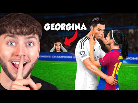 I Snuck Ronaldo into The Women's UCL