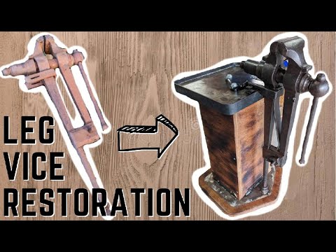 Blacksmiths Leg Vice Restoration