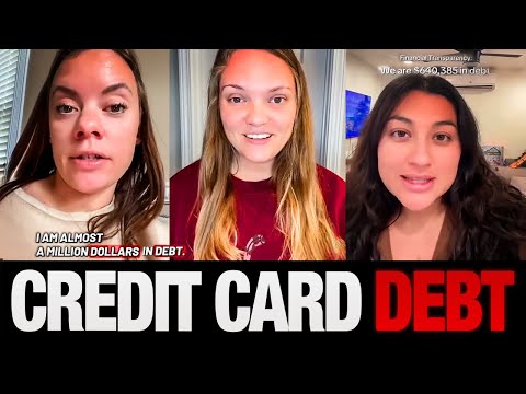 8 Minutes Of The Most INSANE Credit Card Debt Stories #money #finance #debt