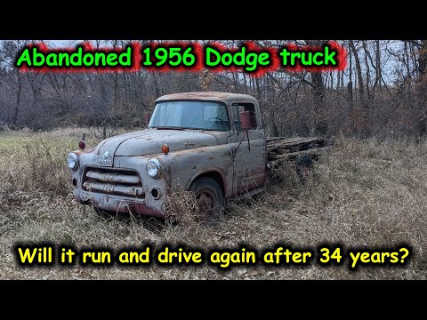 1956 Dodge last on the road 34 years ago, will it run and drive?