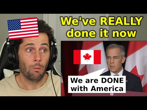 American Reacts to Canada Wanting NOTHING TO DO with the USA
