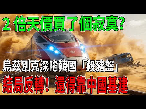 18億美元買了個寂寞?烏茲別克棄中投韓慘遭「殺豬盤」,3個月後哭著求中國回來!#中吉烏鐵路#中國高鐵#韓國高鐵#一帶一路#中國基建#國際笑話