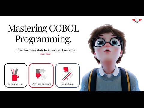 Learn COBOL in One Video | COBOL Programming Tutorial: From Basics to Advanced | Free COBOL Course