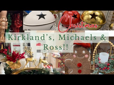 All Day Shopping Kirklands, Ross and Michaels! Tons of Christmas decor shopping multiple stores.