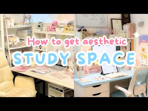 How To Make Your Study Table Aesthetic (Even on a Low Budget) ✨