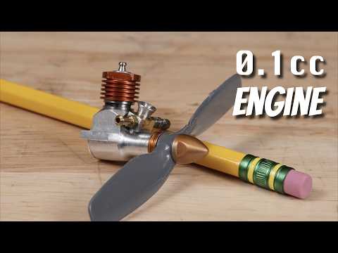 I Make This Tiny 2-Stroke Engine From Scratch