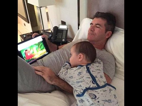 Simon Cowell and his son Eric