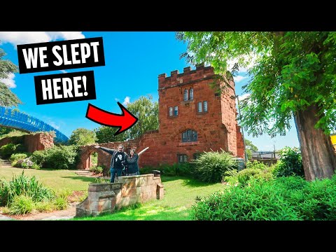 Staying Overnight in a Historic Gate: Is This the UK's Most Unique Airbnb?!