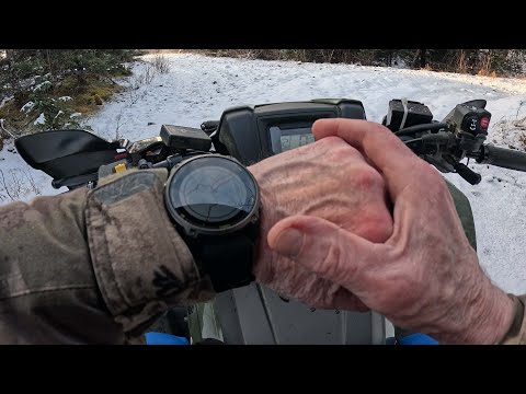 Garmin Enduro 3 Winter ATV Ride